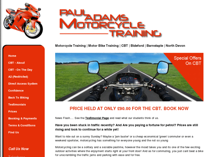 www.pauladamsmotorcycletraining.co.uk