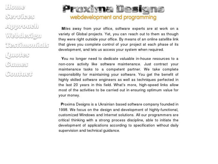 www.proximadesigns.com