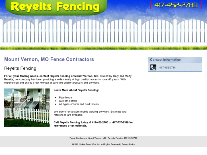 www.reyeltsfencing.com