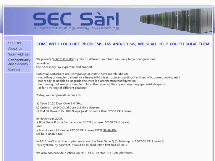 www.sec-hpc.com