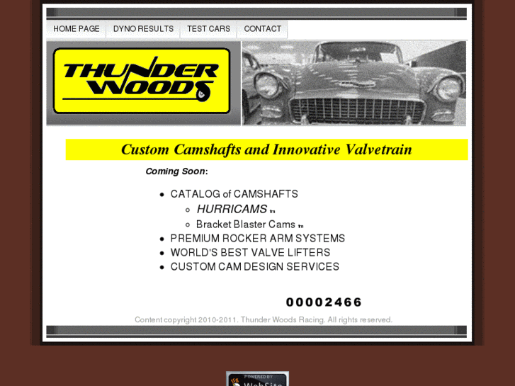 www.thunderwoodsracing.com