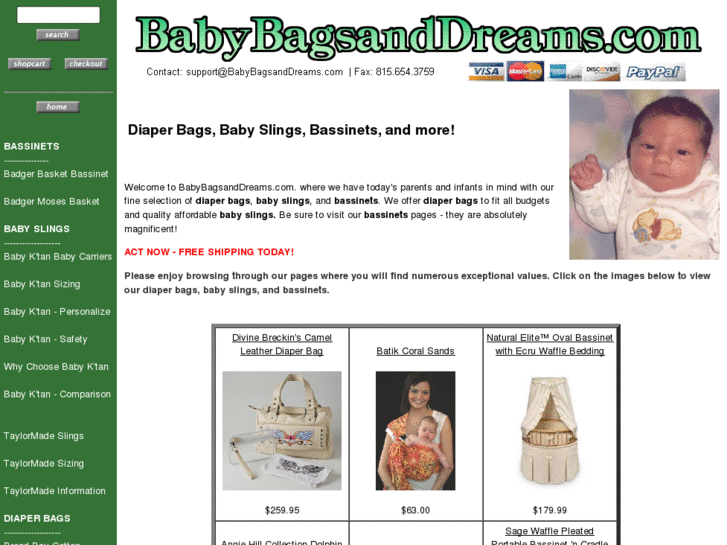 www.babybagsanddreams.com