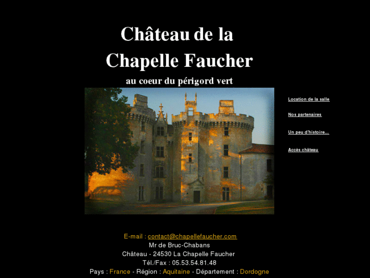 www.chapellefaucher.com