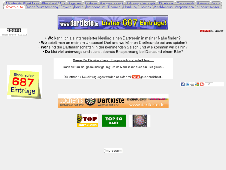 www.dartliste.de