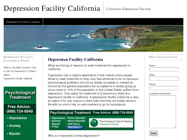 www.depressionfacilitycalifornia.com