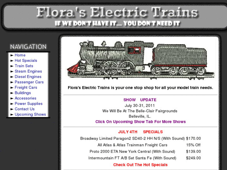 www.floraselectrictrains.com