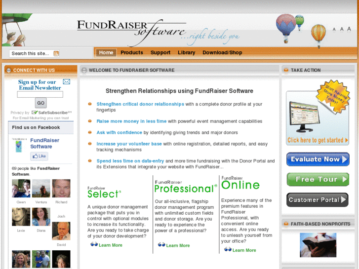 www.fundraisersoftware.com