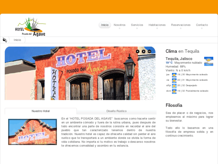 www.hotelposadadelagave.com