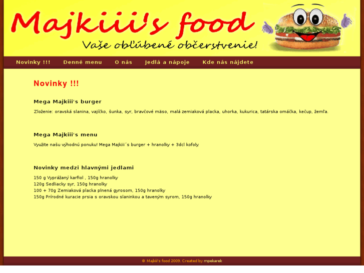 www.majkiiisfood.sk