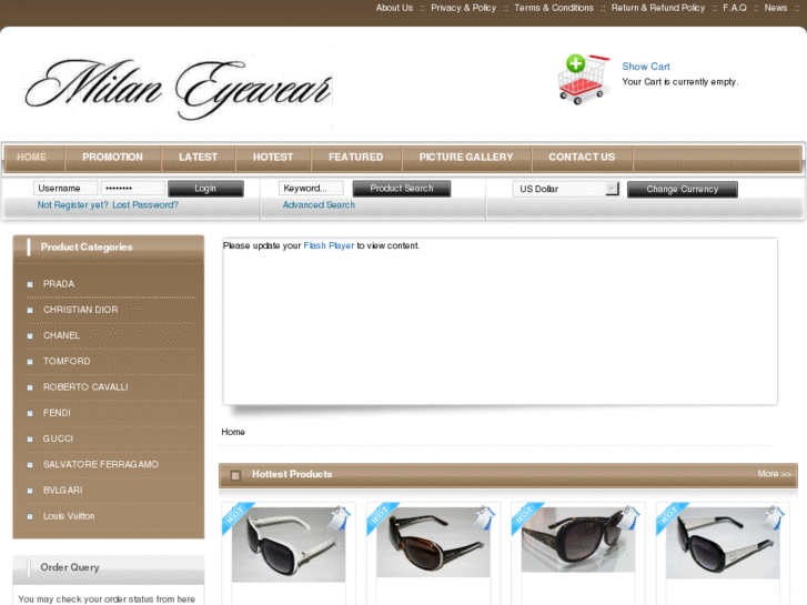 www.milaneyewear.com