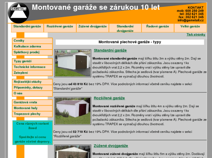 www.montovanegaraze.cz