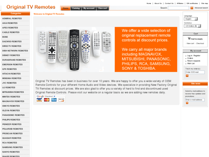 www.originaltvremotes.com