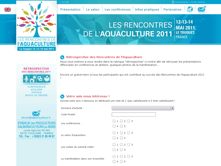 www.rencontresaquaculture2011.com