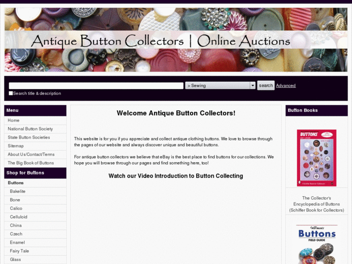 www.antiquebuttoncollectors.com