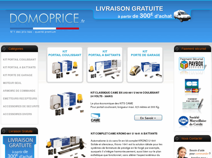 www.automatisme-portail-came.com