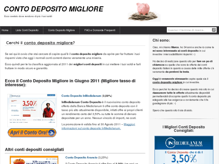 www.contodepositomigliore.net