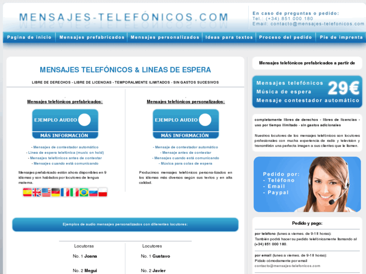 www.mensajes-telefonicos.com