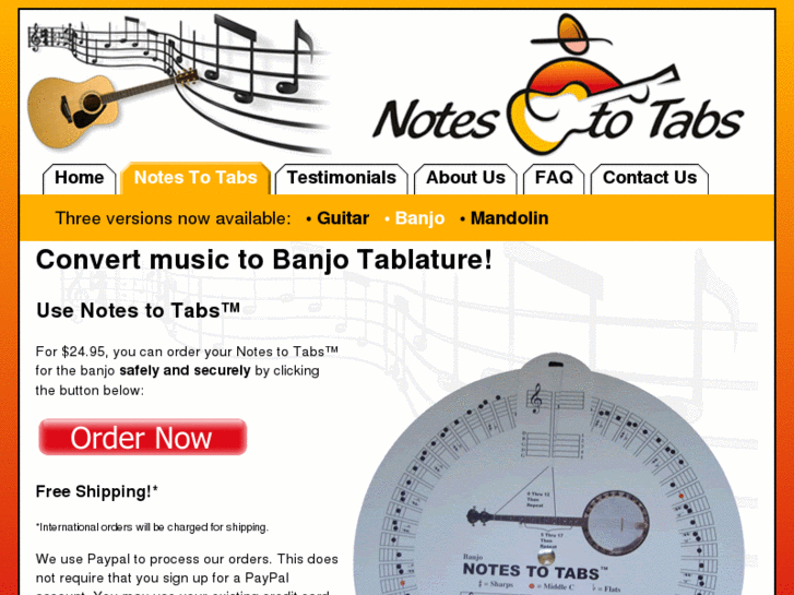 www.musictobanjotabs.com