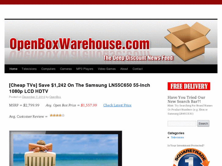 www.openboxwarehouse.com