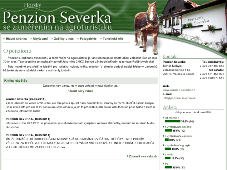 www.penzion-severka.cz