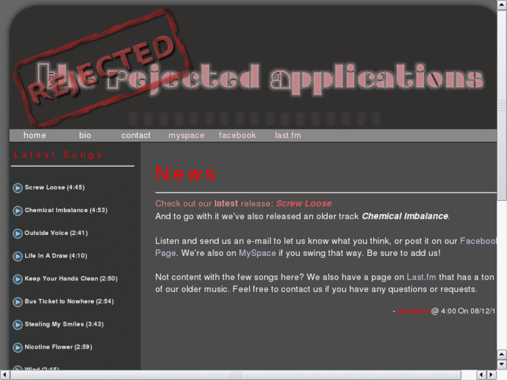 www.rejectedapplications.com