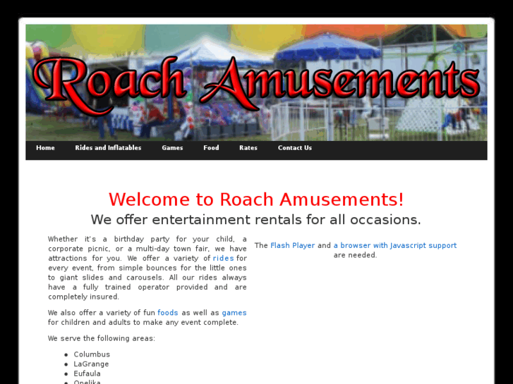 www.roachamusement.com