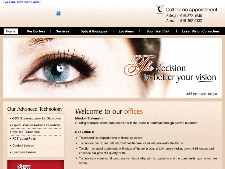 www.sohieyecare.com