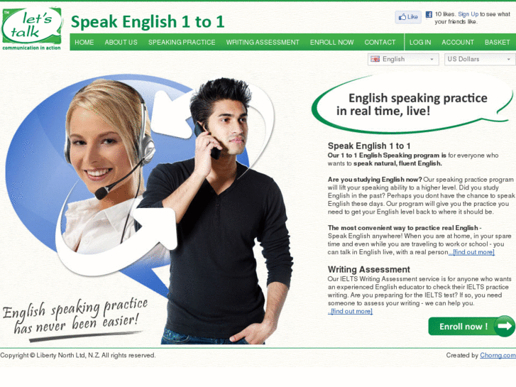 www.speakenglish121.com