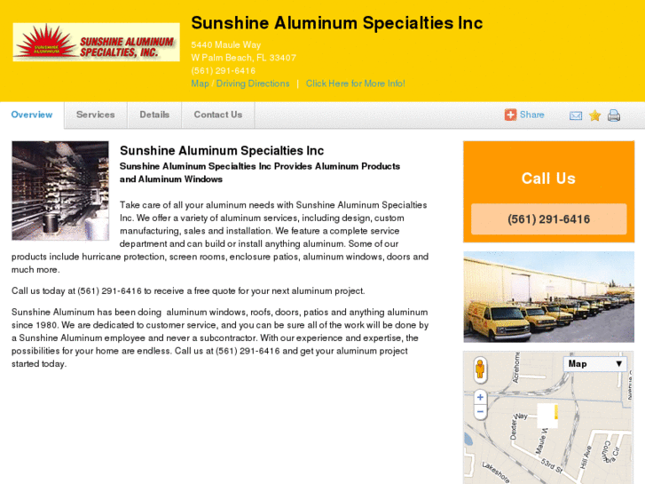 www.sunshinealuminum.net