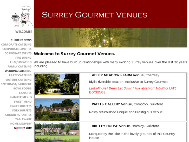 www.surreygourmetweddings.co.uk