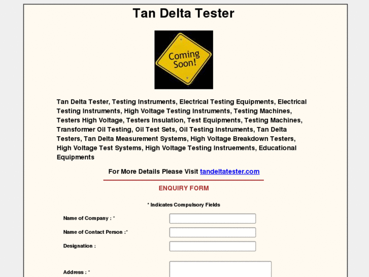 www.tandeltatester.com