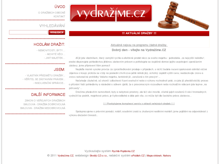 www.vydrazime.cz