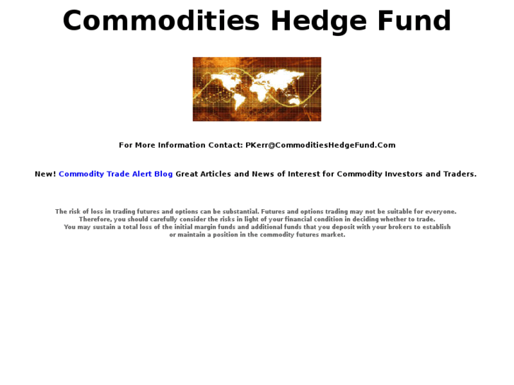 www.commoditieshedgefund.com