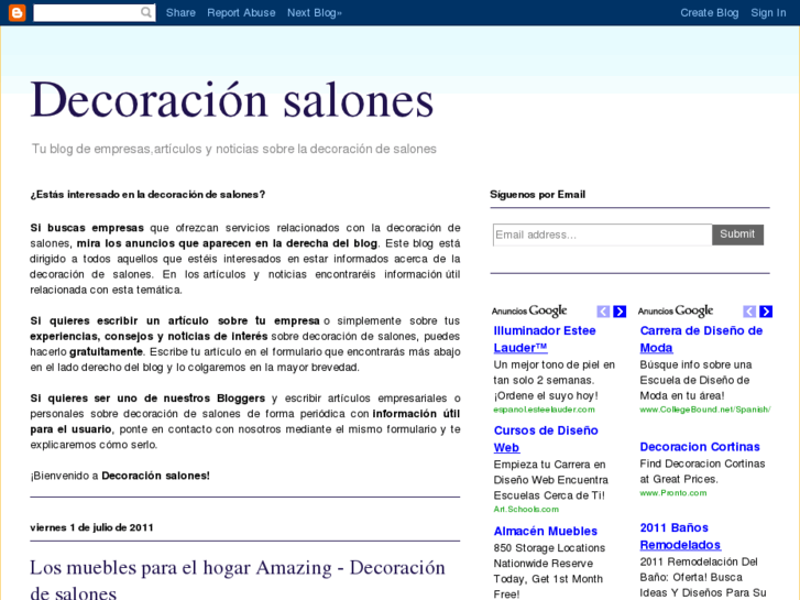 www.decoraciondesalones.es