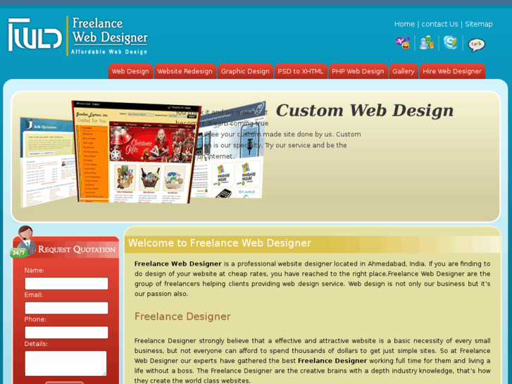 www.freelance-webdesigner.in