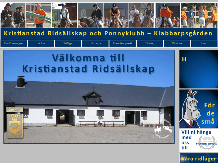 www.kristianstad-ridsallskap.com