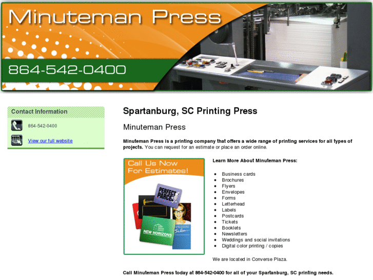 www.spartanburgminutemanpress.com