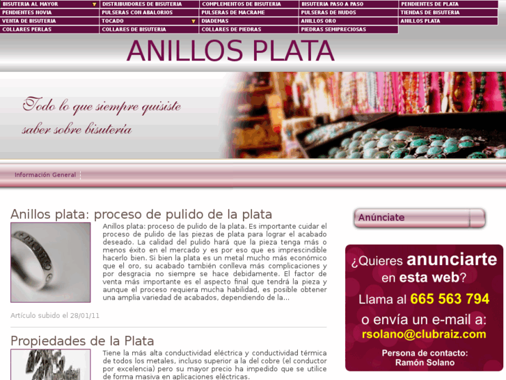 www.anillosplata.net