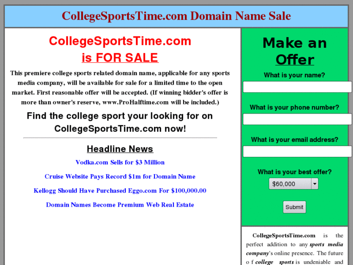 www.collegesportstime.com