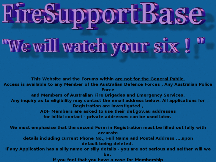 www.firesupportbase.com
