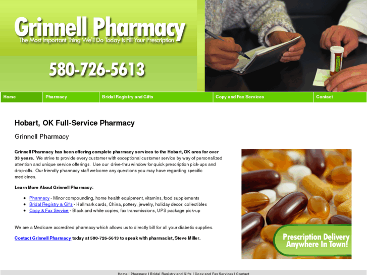 www.grinnellpharmacyhobart.com