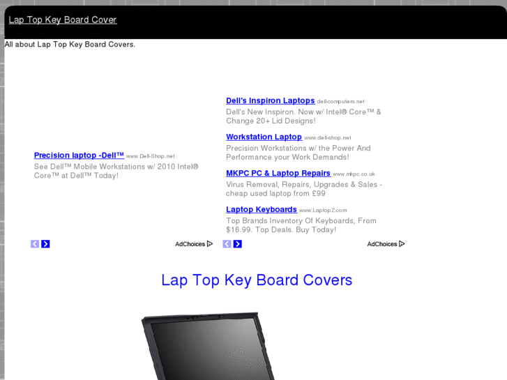 www.laptopkeyboardcover.com