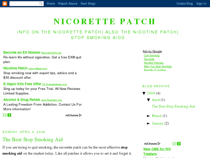 www.nicorettepatch.com