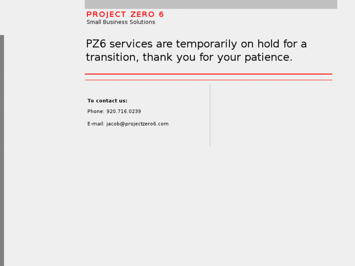 www.projectzero6.com