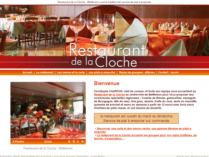 www.restaurant-delacloche.com