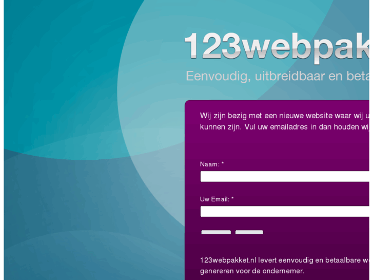 www.123webpakket.nl
