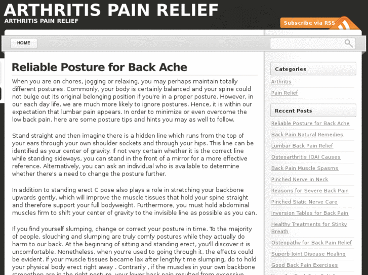 www.arthritispaintips.com