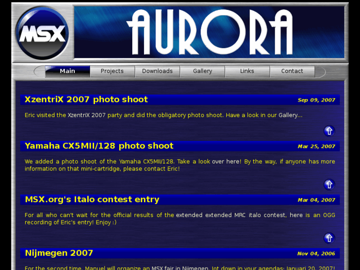 www.auroramsx.nl