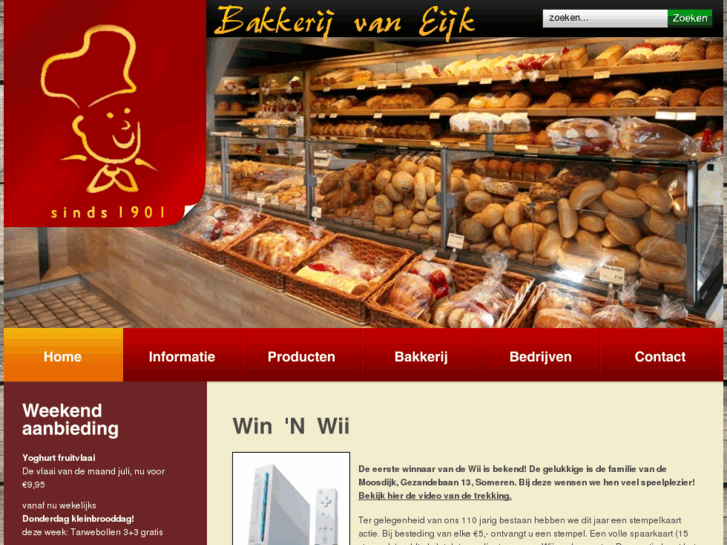 www.bakkerijvaneijk.nl