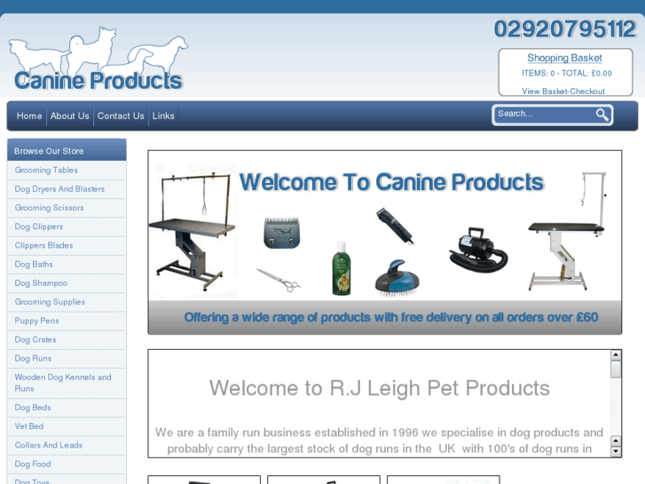 www.canineproducts.co.uk